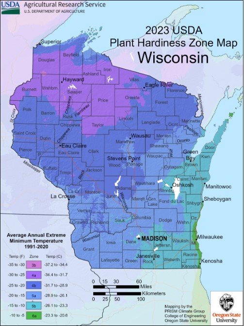 Navigating the Updated USDA Plant Cold Hardiness Zones